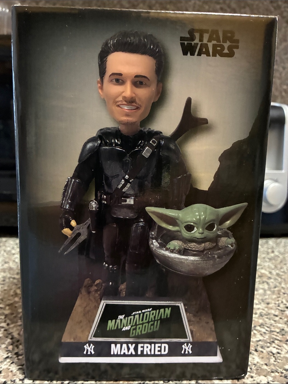 NY Yankees Max Fried Star Wars Bobblehead